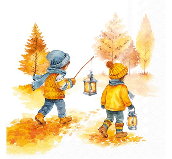 Serviette "Autumn Walk"