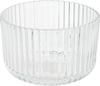 VBS Glass bowl, grooved, &Oslash; 12 cm