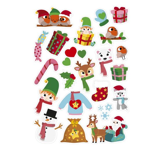 Set de stickers &laquo; Xmas &raquo;