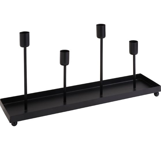 Metall-Stabkerzenhalter "Advent"