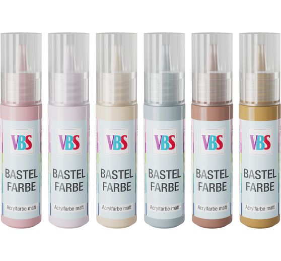 VBS Knutselverf set "Winter Romance", 6 x 20 ml