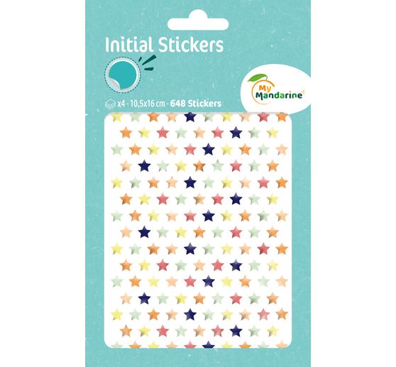 Sticker "Sterne", 648 St&uuml;ck