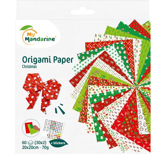 Vouwpapier assortiment "Kerstmis"
