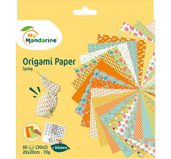 Vouwpapier assortiment "Spring"