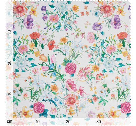 Cotton fabric "Blooms"