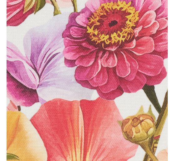 Katoenen stof "Cottage Garden"