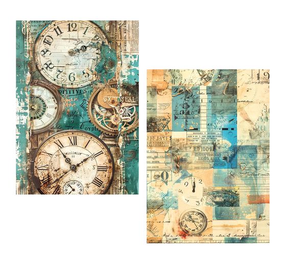 Ciao Bella Tissue paper set "Fragments of Time"