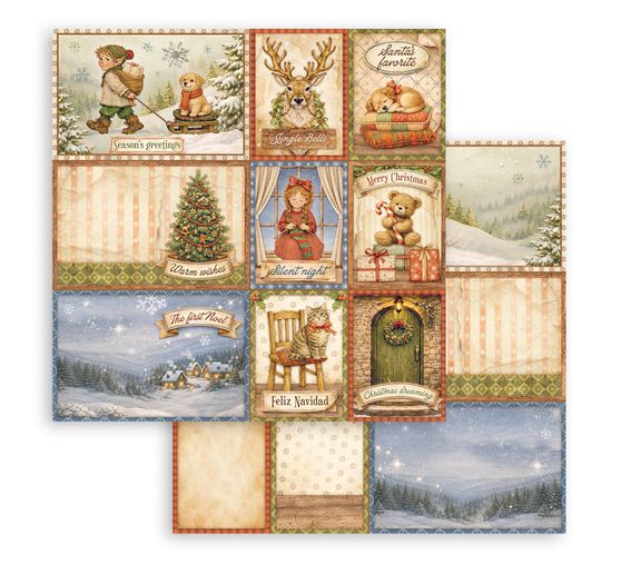 Stamperia Scrapbook-Block "Silent Night"