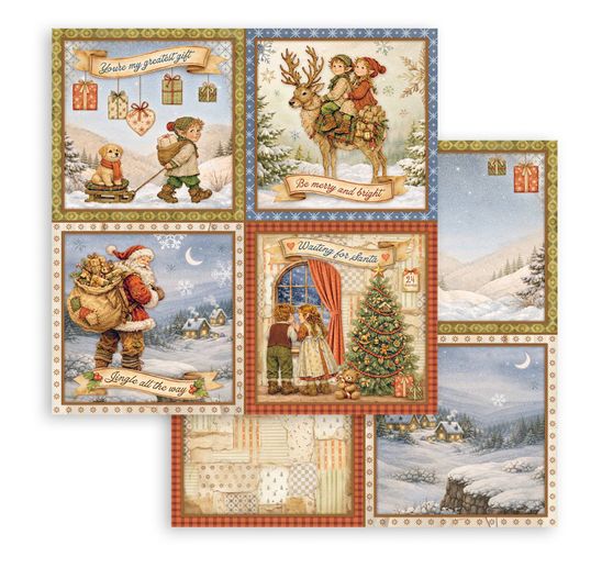 Stamperia Scrapbook-Block "Silent Night"