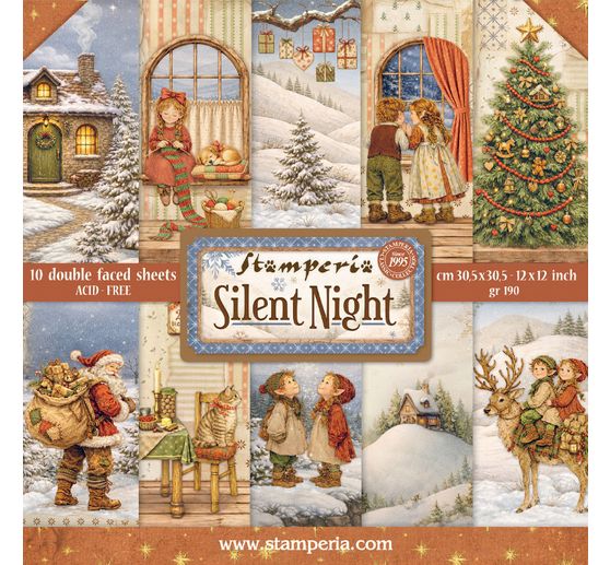 Stamperia Scrapbook-Block "Silent Night"