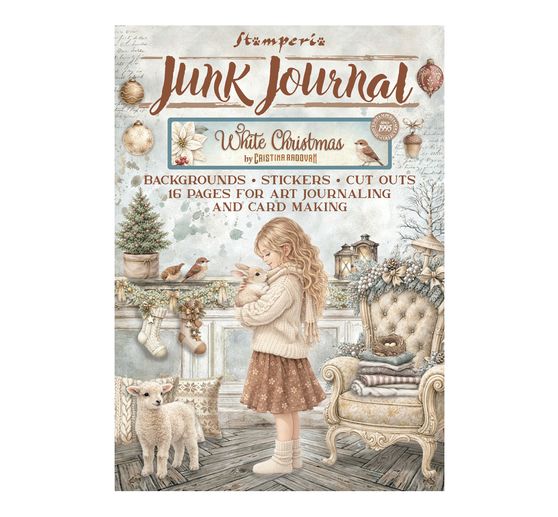 Stamperia Junk Journal Book "White Christmas"