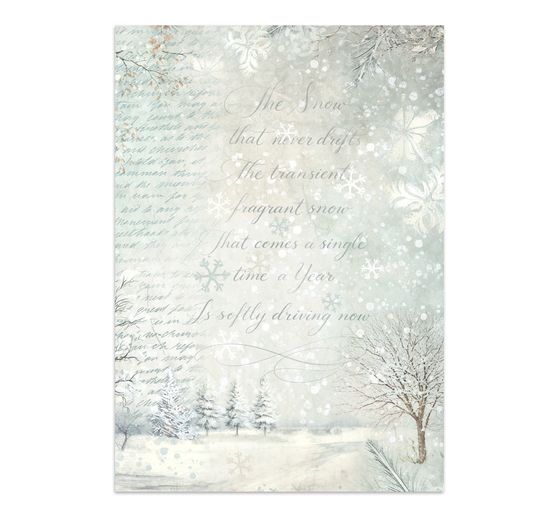 Stamperia A5 Junk Journal Focus Points "White Christmas"