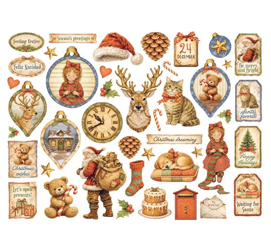 Stamperia Punching motifs "Silent Night"