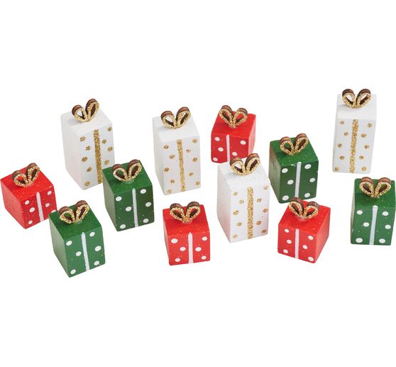 VBS Mini houten cadeautjes, set van 12