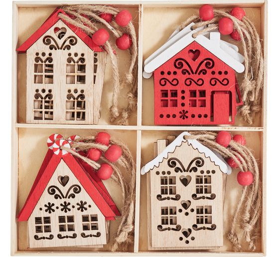 VBS Decorative wooden houses &ldquo;Winter magic&rdquo;