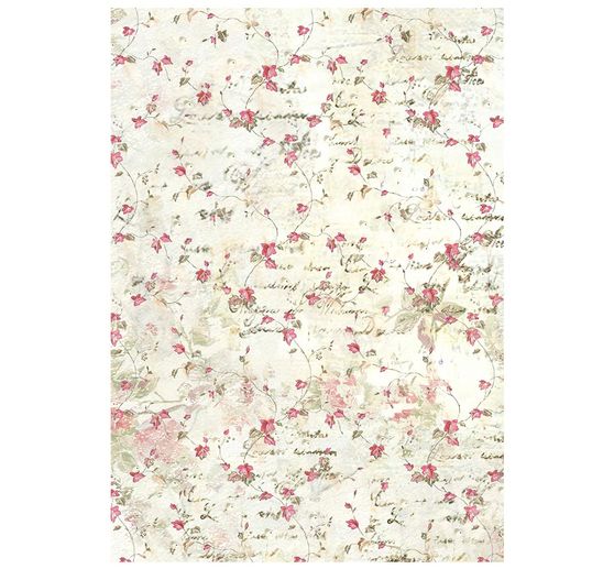 Stamperia Motiv-Strohseide Backgrounds "Winter Magic", DIN A6, 8er Set
