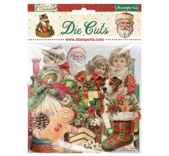 Stamperia Stansmotieven "Classic Christmas"