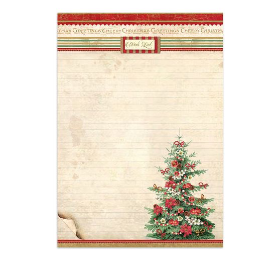 Stamperia Junk Journal Book "Classic Christmas"