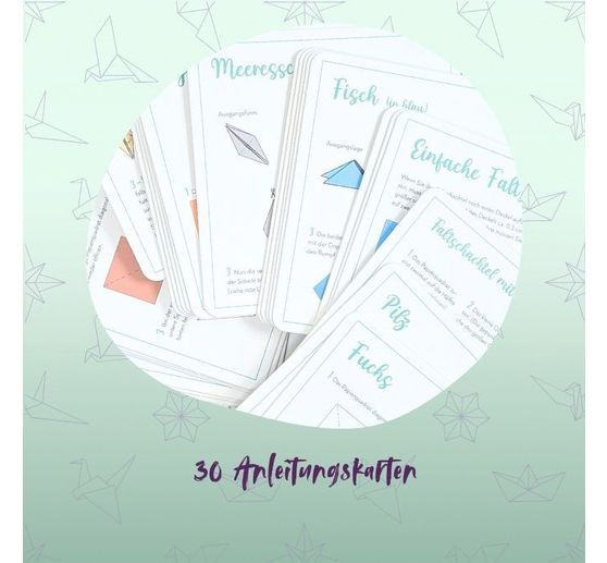 Bo&icirc;te cr&eacute;ative &laquo; Origami &raquo;