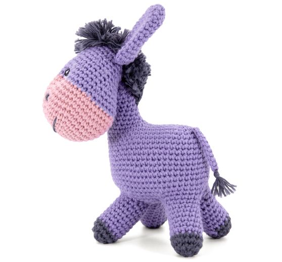 Kit crochet Gr&uuml;ndl &laquo; Eddy l'&acirc;ne &raquo;