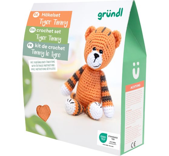 Gr&uuml;ndl H&auml;kelset "Tiger Timmy"