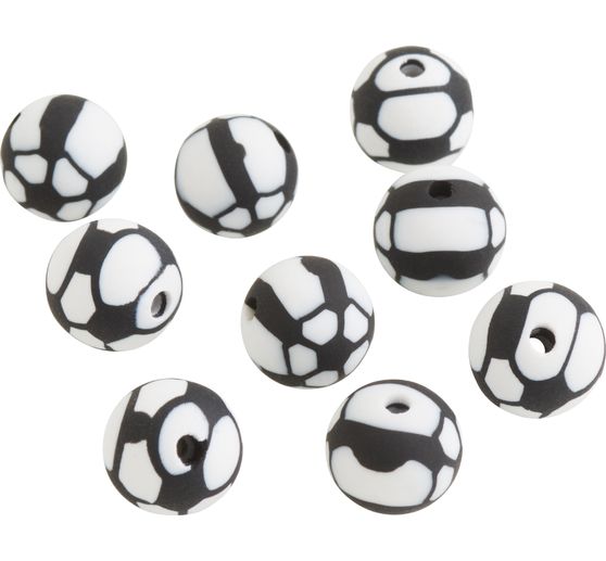 'Football' beads