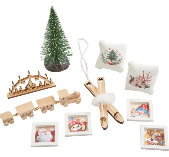 Set cadeau miniature &laquo; No&euml;l &raquo;
