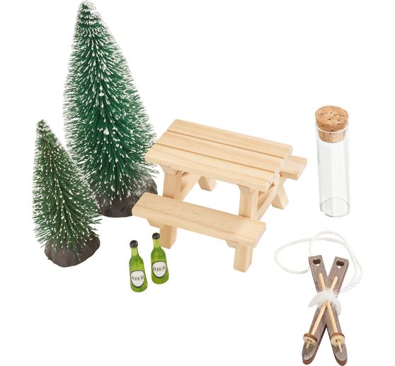 Set cadeau miniature &laquo; Vacances de No&euml;l &raquo;