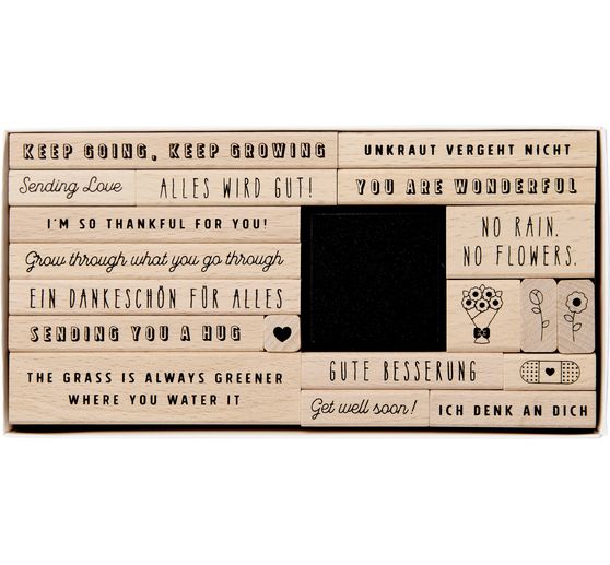 XL Stamp set "Everything will be fine!"