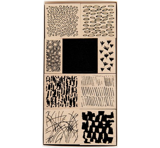 XL Stamp set "Textures"