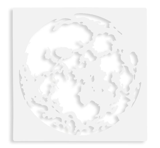 VBS Schablone "Mond", 30 x 30 cm