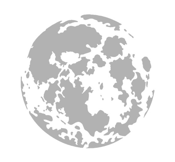 VBS Schablone "Mond", 30 x 30 cm