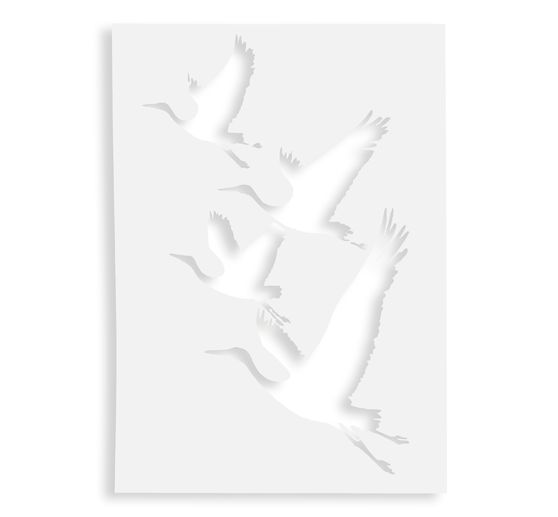 VBS Stencil "Cranes", A4