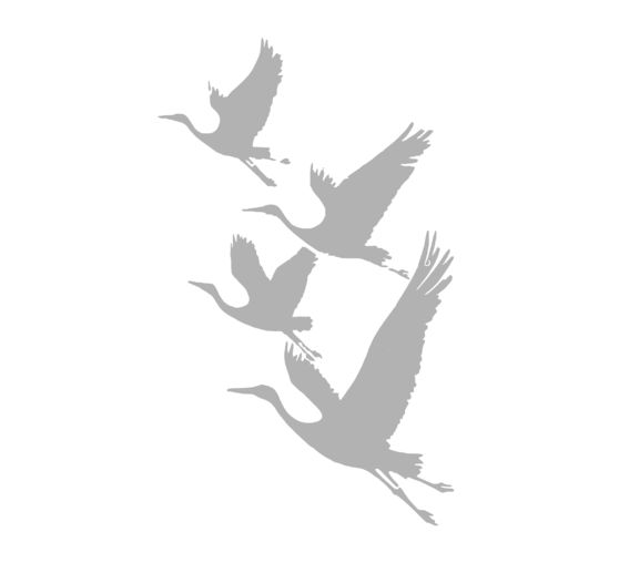 VBS Stencil "Cranes", A4
