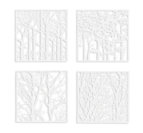 VBS Schablonen-Set "Forest", 4-teilig