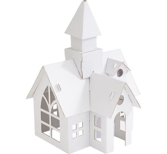 VBS Craft kit paper house "Church"