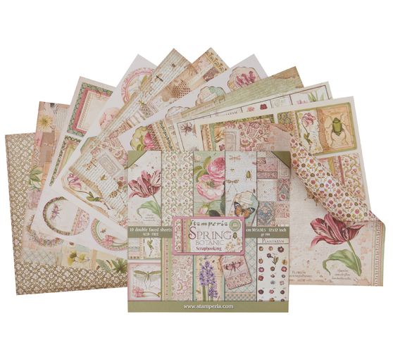Scrapbook block "Spring Botanic"