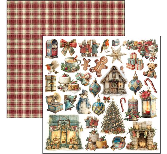 Ciao Bella scrapbook papier "Merry & Bright"
