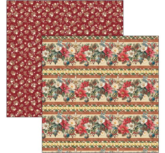Ciao Bella scrapbook papier "Merry & Bright"