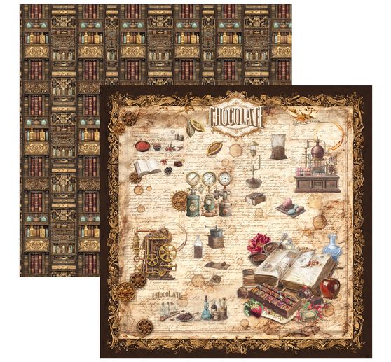 Ciao Bella scrapbookpapier "The Chocolate Factory"