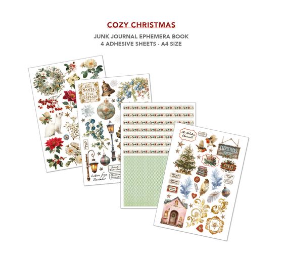 Ciao Bella Junk Journal & Ephemera Book "Cozy Christmas"