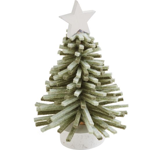 VBS Vilten kerstboom met ster