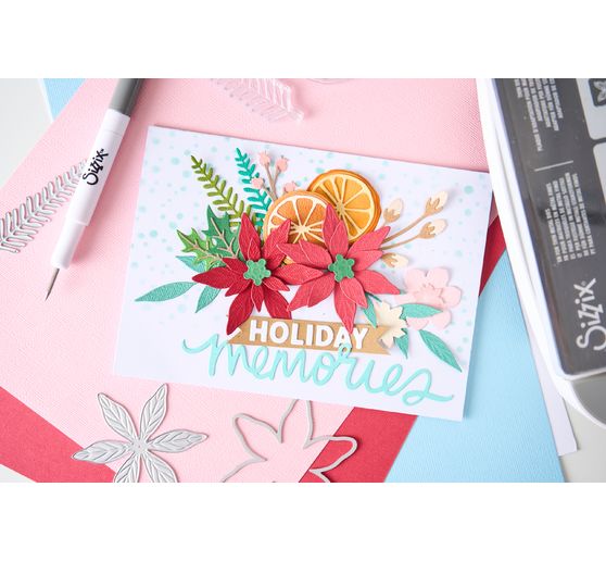 Gabarit d'estampe Sizzix Thinlits &laquo; Mini Bold Alpha by Vicki Boutin &raquo;