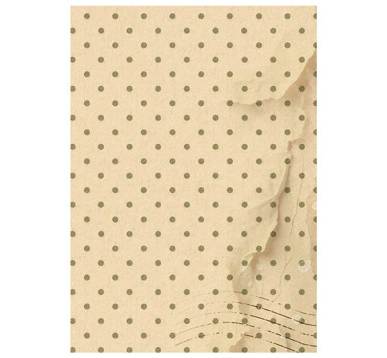 Stamperia Motiv-Strohseide Backgrounds "Cozy Family", DIN A6, 8er Set