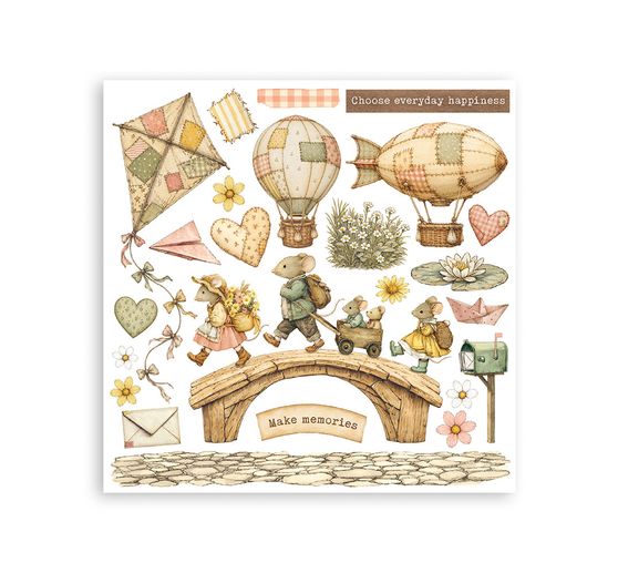 Stamperia Rub On Sortiment "Cozy Family"