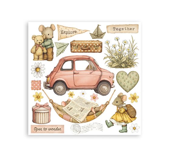 Stamperia Rub On Sortiment "Cozy Family"
