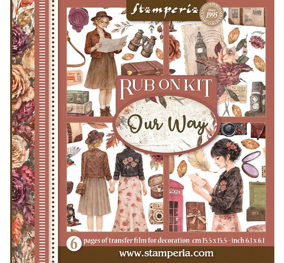 Stamperia Rub On Sortiment "Our Way"