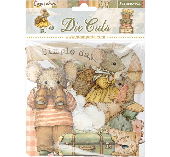 Stamperia Stanzmotive "Cozy Family"