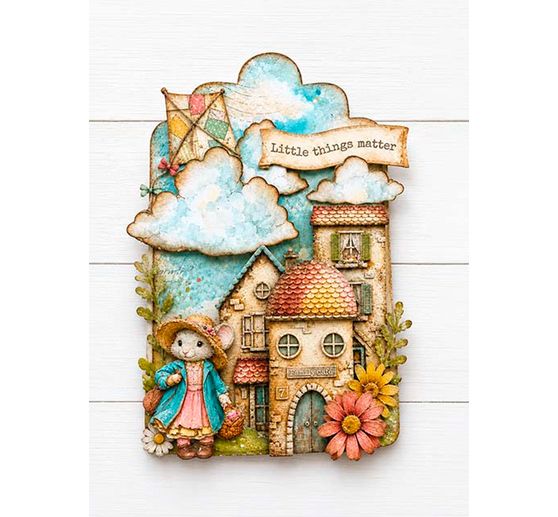 Stamperia Silikonform A5 "Cozy Family"