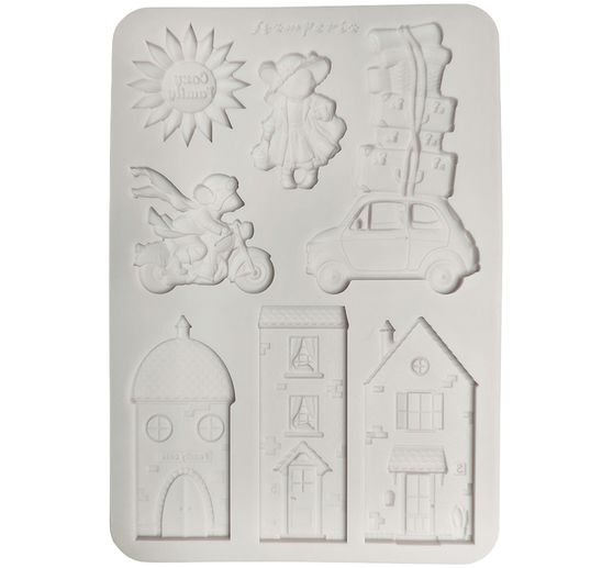 Stamperia Silikonform A5 "Cozy Family"